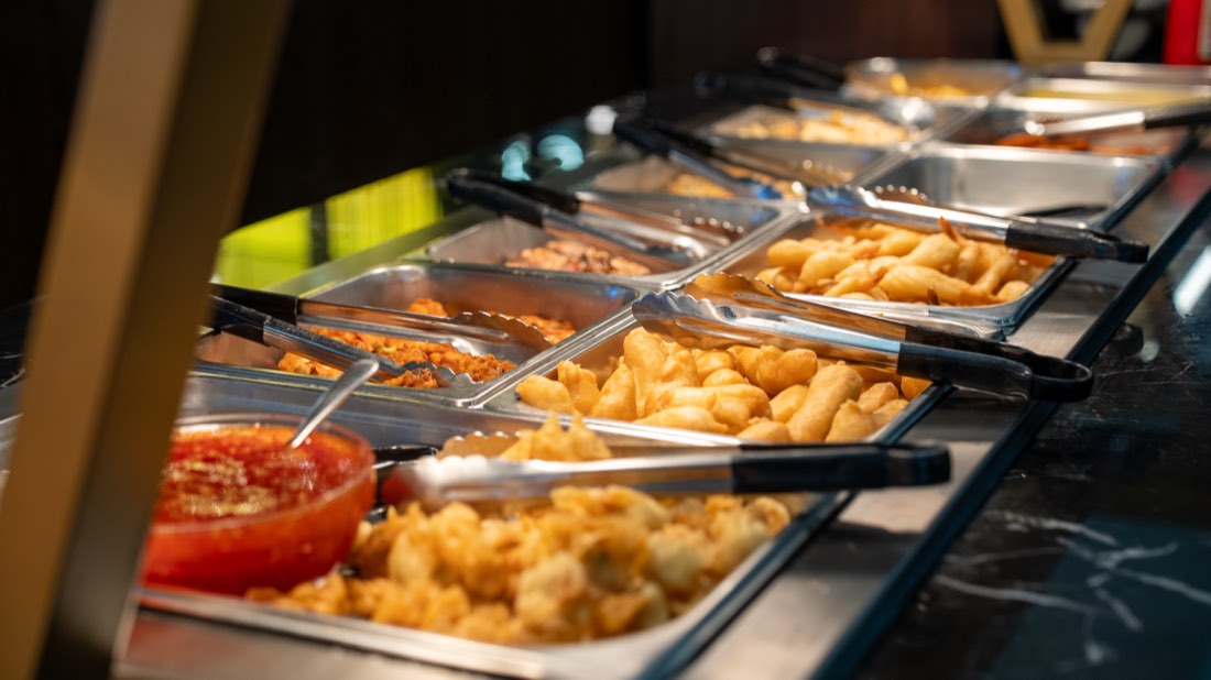 Ved buffeten hos King Buffet