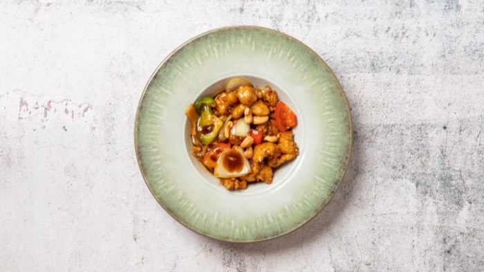 Gong pao kylling med cashewnødder